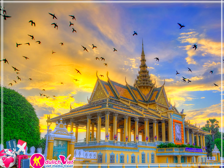 Du lịch Campuchia Hè 2017 Siêm Riệp - Phnompenh khởi hành từ Tp.HCM